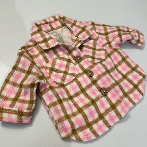 BABY PLAID SHACKET